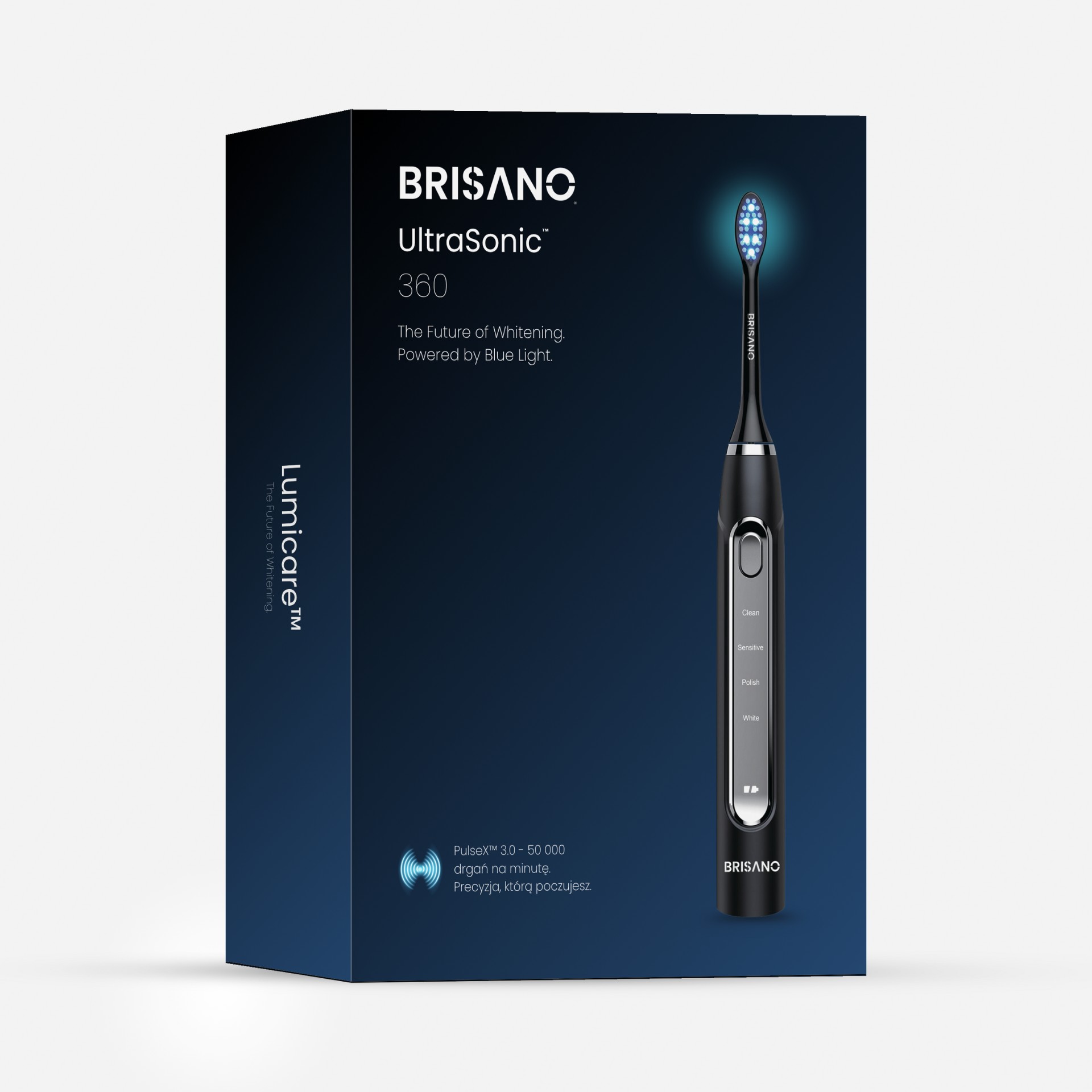 Brisano Ultrasonic 360 – elektryczna szczoteczka soniczna z czterema trybami